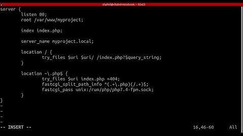 Nginx php-fpm running website with virtual host on Ubuntu 20.04