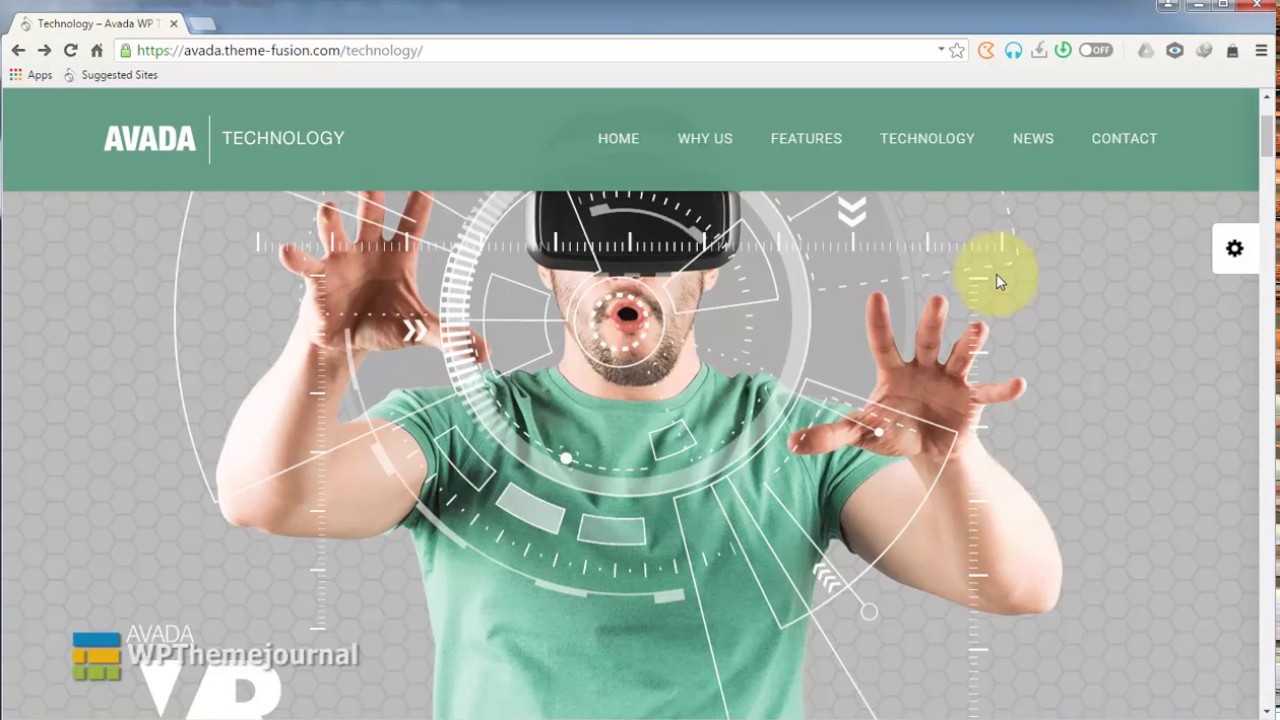 Avada technology Wordpress Theme - YouTube
