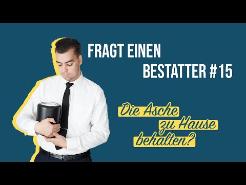 Video: Kann ich die Urne zu Hause beh alten?