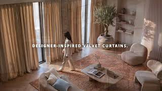 Luxury Lives in the Details | Velvet Curtains That Complete Every Room