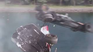 DRIVEN 2001 - Big Crash at Montreal Circuit Gilles Villeneuve Race