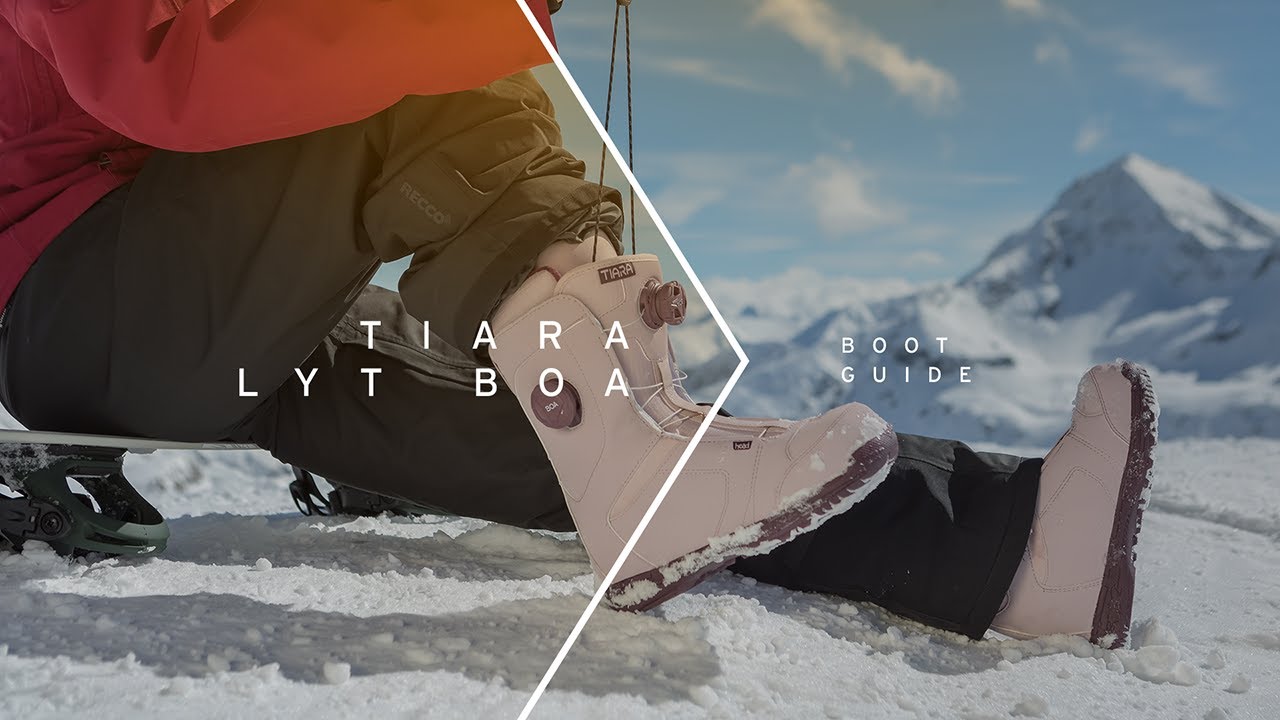 スノーボード head TIARA LYT BOA FOCUS 24-25 24.0 TIARA LYT BOA FOCUS Women Snowboard Boots - HEAD - YouTube