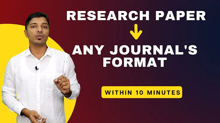 Convert your research paper into any journal's format quickly II Key points II My Research Support - DayDayNews