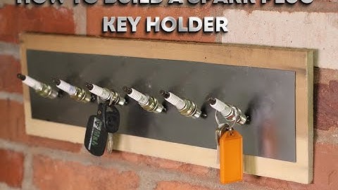 Easy Weekend Project - How to Build a Spark Plug Key Holder