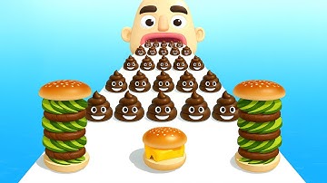 Sandwich Runner - SpeedRun All Levels Gameplay Walkthrough Android,ios New Update ANB18