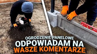 🔴 EP.161 Odpowiadam na wasze pytania Ogrodzenie panelowe 3D