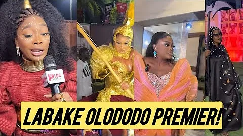 Watch Kie Kie, Mercy Aigbe, Funke Akindele’s Dramatic entrance to Iyabo Ojo’s movie premiere