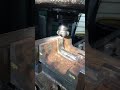 APPROACHING RAILWAY PIECE DURING MILLING MACHINING PRIOR REPLICA INVESTIGATION IN METALLURGICAL LABS