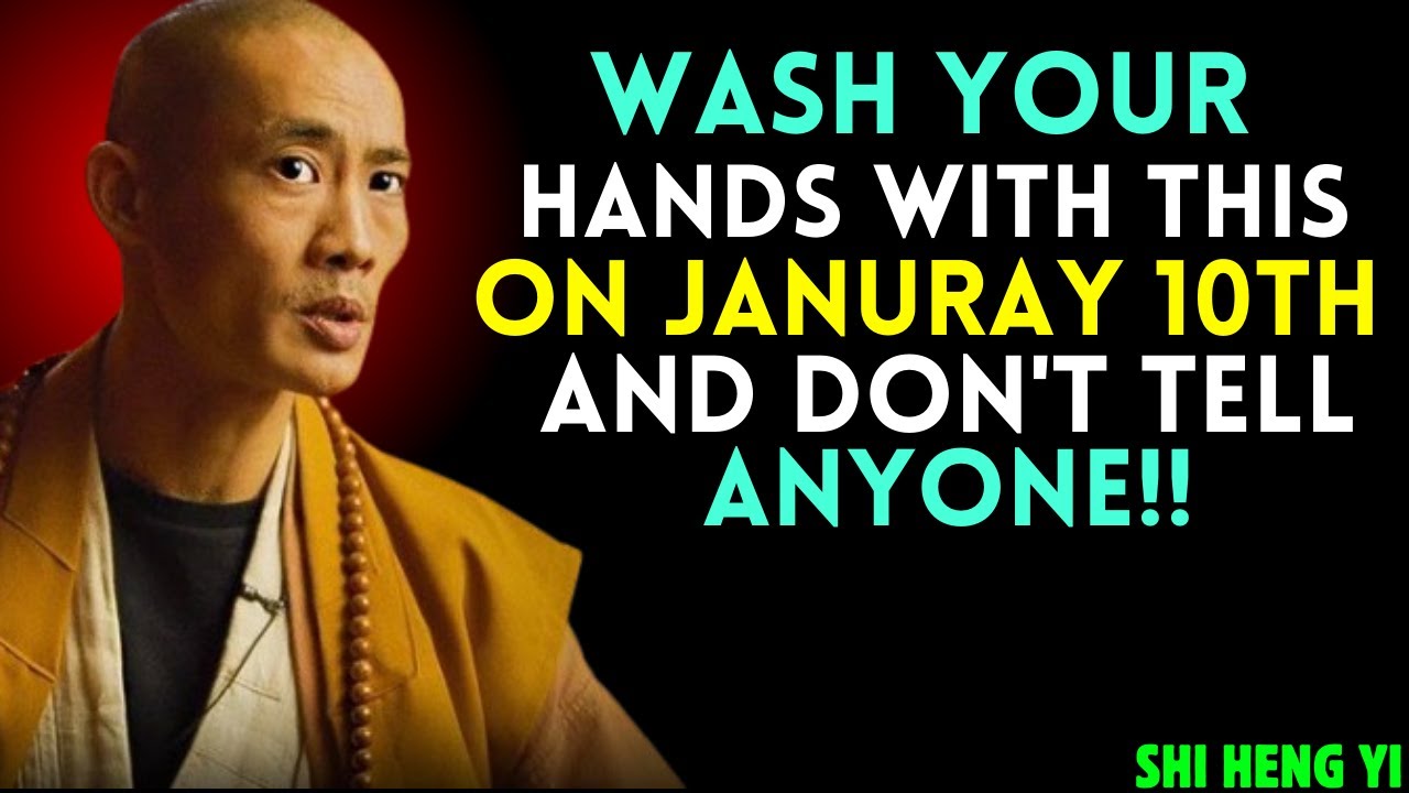 Вымойте руки ЭТИМ 10 января и привлеките МНОГО денег || Ши Хэн И