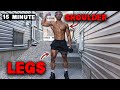 15 MINUTE DUMBBELL LEG AND SHOULDER WORKOUT AT HOME