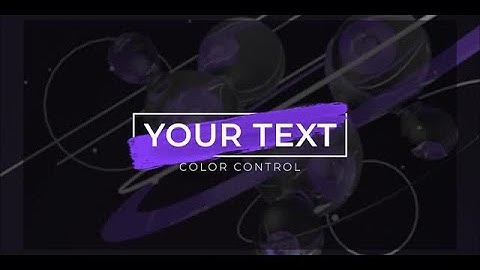 Smooth Brush Titles V2 Motion Graphics Templates
