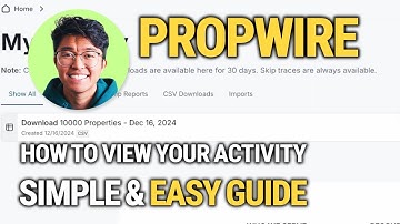 How To View Your Activity On Propwire: Simple & Easy Guide