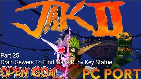 Jak II: (PC Port) Part 25: Drain Sewers To Find Mar