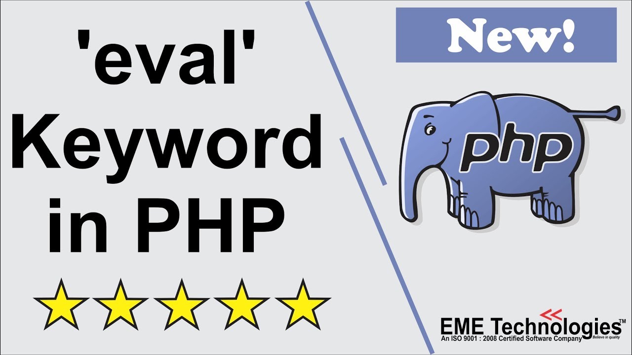 php eval  2022  How to use 'eval' Keyword in PHP