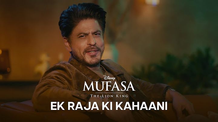 Mufasa: The Lion King | Ek Raja Ki Kahaani | Shah Rukh Khan | In Cinemas 20 December