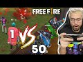 O NOVO TRAPACEIRO DO FREE FIRE!! 50 JOGADORES VS NOVO TRAPACEIRO