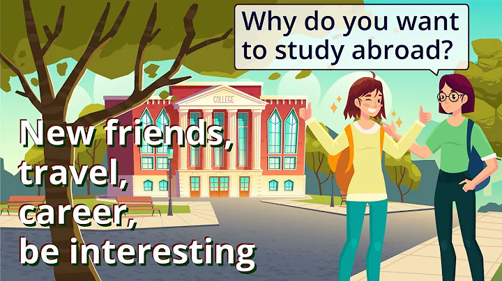 Why do you study abroad? | English conversation - DayDayNews