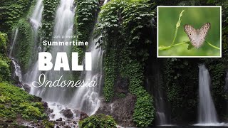 Bali Island Indonesia. Snorkling, waterfalls en rice fields. Jatiluwih , Amed &amp; Ubud.