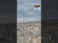Drone Surveillance Tracks Movement Near Ruined Buildings #war #russiaukrainewar #militaryanalysis