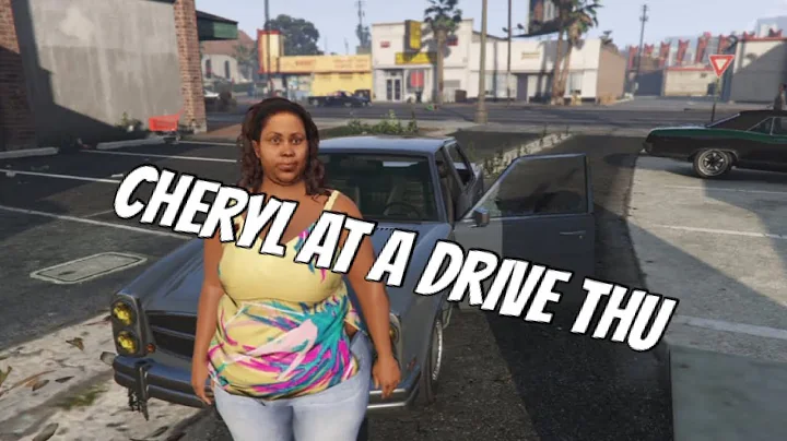 Obese Cheryl At a Drive Thru (GTA 5 Skit)