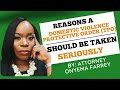 Fathers - Here Is Why A Domestic Violence (TPO) Case Filed Against You Should Be Taken Seriously!