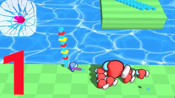 Bullet Stack 3D - Video game walkthroughs - Part 1 - levels 1 - 3