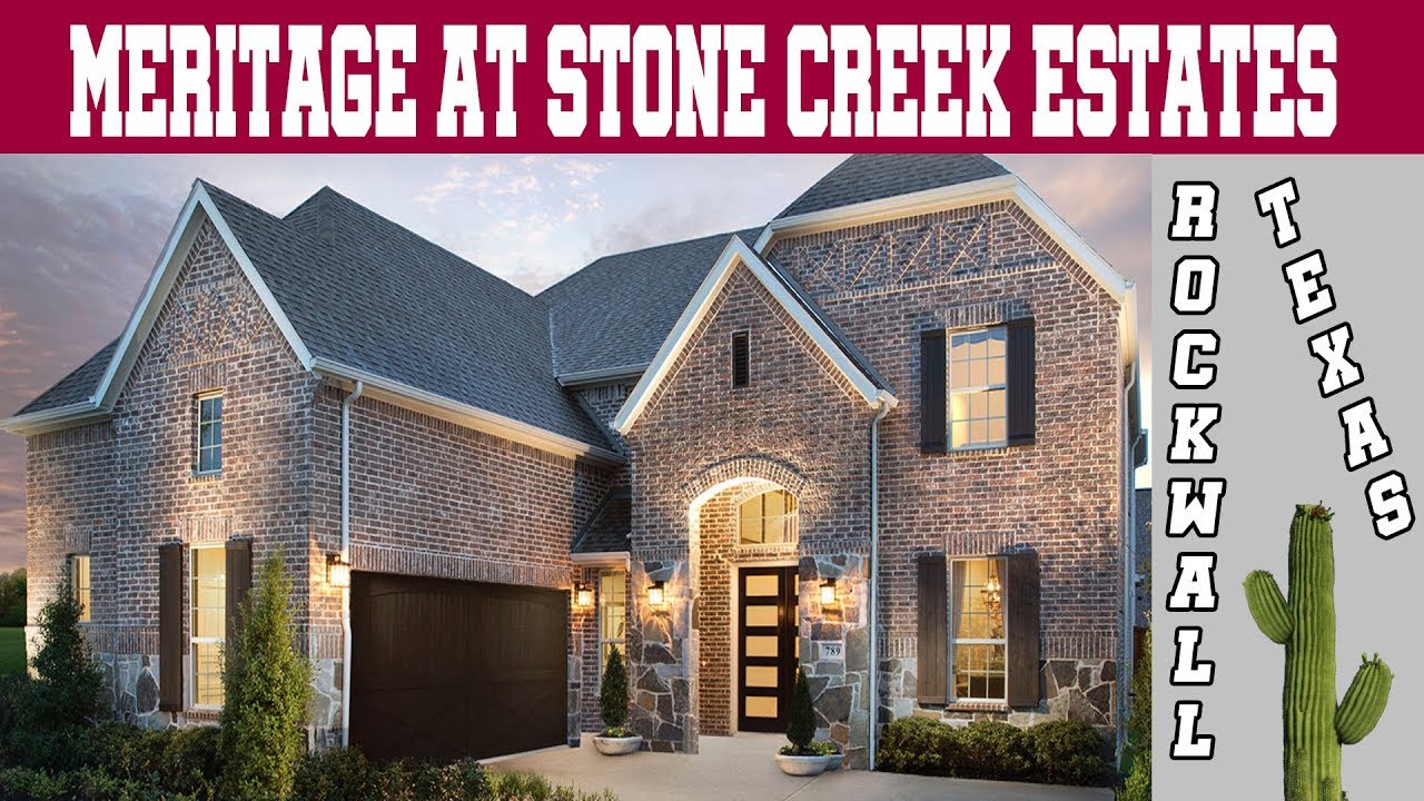 Merítage Homes Stone Creek/ROCKWALL, TX YouTube