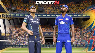 New Teams! - GT vs MI - IPL 2024 - Cricket 24 screenshot 5