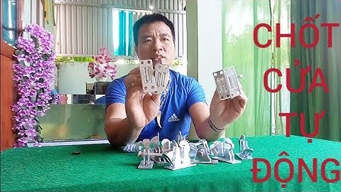 BỘ CHỐT KHÓA CỬA CỔNG TỰ ĐỘNG THÔNG MINH BẰNG INOX CAO CẤP 