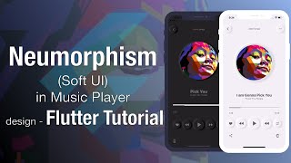 Flutter Soft UI Designing | Music App Design Flutter | Beautiful UI Design in Flutter | Neumorphism screenshot 4