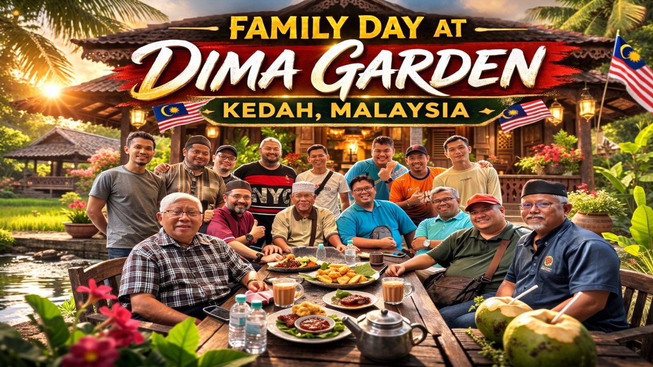 EP 22 : Family Day meriah di Dima Garden, Kedah.