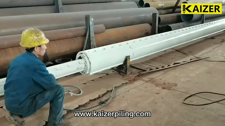 How to install the inner kelly bar,  #borepile #drillingtools #kellybar #foundation #drilling