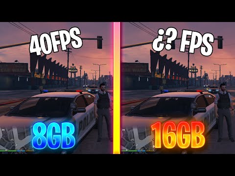 JUGANDO GTA 5 CON 16GB DE RAM Y SIN GRAFICA| ¿AUMENTAN LOS FPS? | I5 8400 - UHD 630