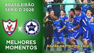 Aguia de Maraba x Parnahyba | Melhores Momentos | 2ªFase  | Serie D 2026