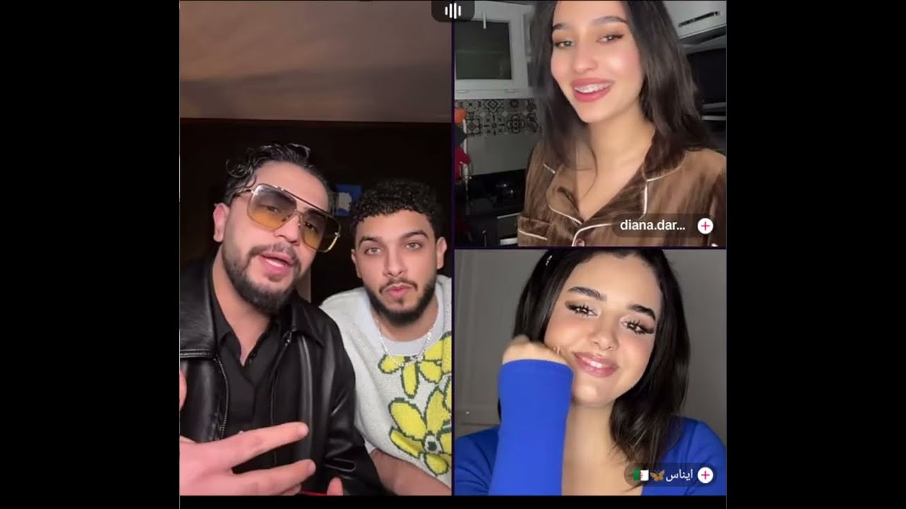 ايناس تشوف موزو ونزار مع ديانا تحضر عصير من أجل خروج الناس النكدة من حياته لايف 10/1