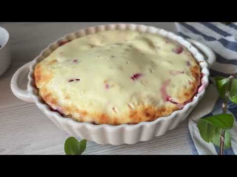 Летний сметанник с клубникой и шоколадной песочной основой Просто и вкусно! Сохраняйте и готовьте!