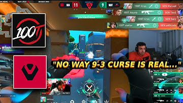 Tarik reacts to CRAZY COMEBACK Sentinels vs 100 Thieves - VCT Americas LCQ "SEN Is the BEST Team NA"