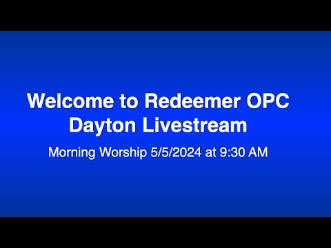 MORNING SERVICE 5/5/2024 at 09:30 AM