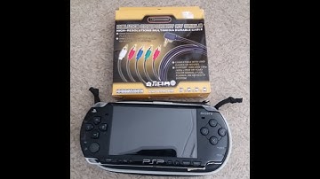 How to connect PSP to TV (Component Cable)