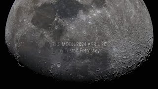 The Moon 2024 April 20 by Tristan Petroskey