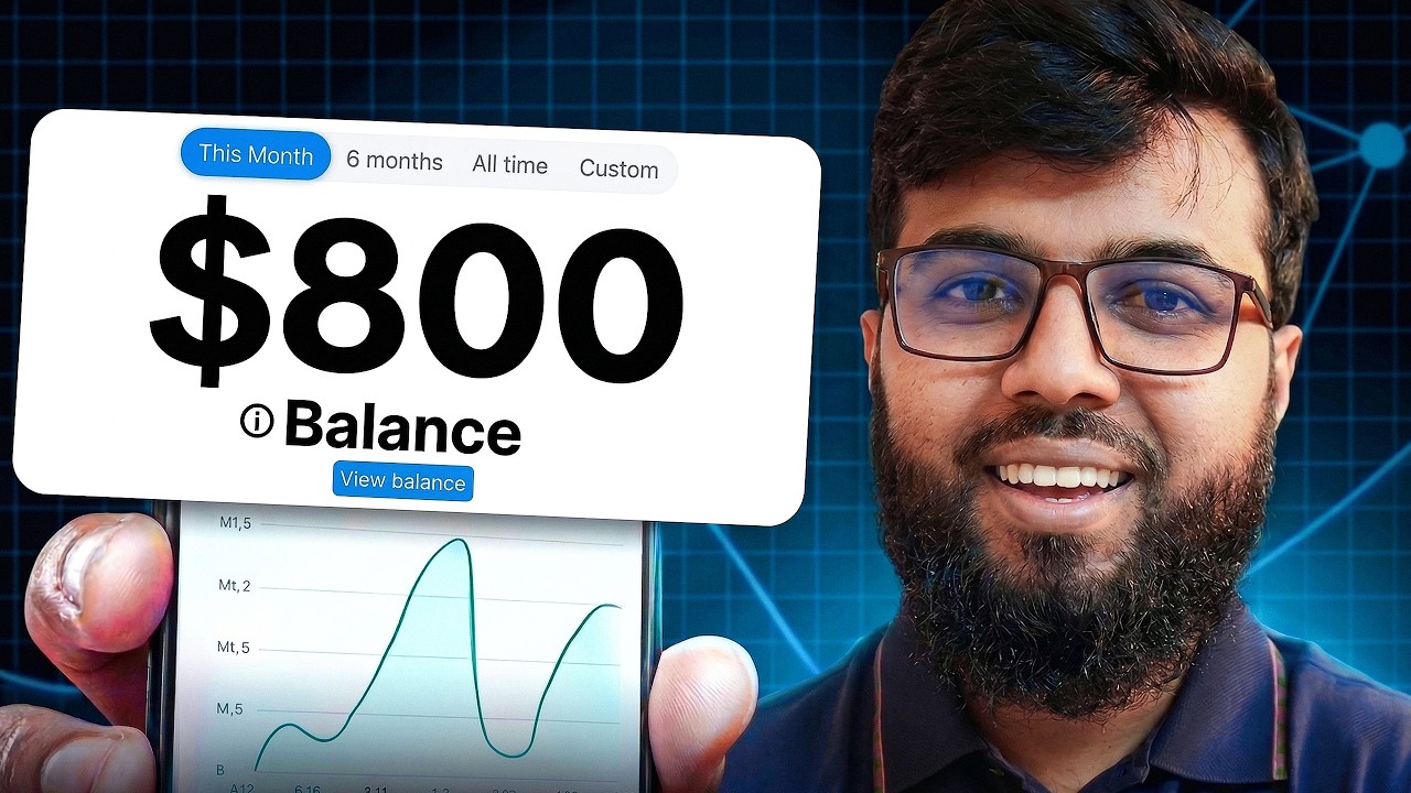 800$ Passive Income with AI