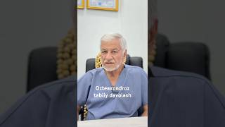 Ozteaxondroz tabiiy davolash