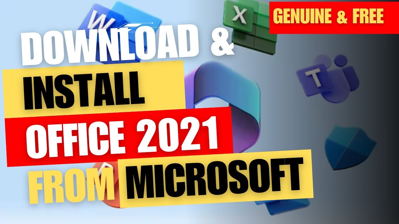 English Download and Install Original Office 2021 from Microsoft  FREE  Lifetime  Genuine