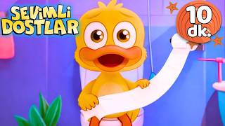 Çişini Sakın Bekletme 🚽 Sevimli Dostlar Tuvalet Eğitimi Ve Diş Fırçalama Şarkısı 🧡 Çocuk Şarkıları