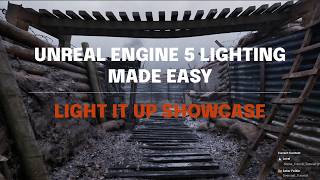 Unreal Engine 5 Lighting Made Easy | Light it Up Showcase #gamedev #unrealengine