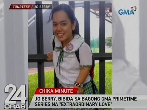 24 Oras: Jo Berry, bibida sa bagong GMA Primetime series na &#39;Extraordinary Love&#39;