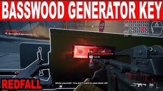 Redfall How To Unlock Basswood Safehouse Generator Key Location