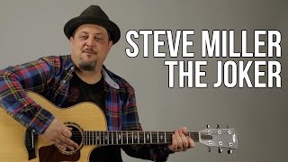 Video thumbnail of "The Joker by Steve Miller Band Guitar Lesson - How to Play on Guitar - Tutorial"