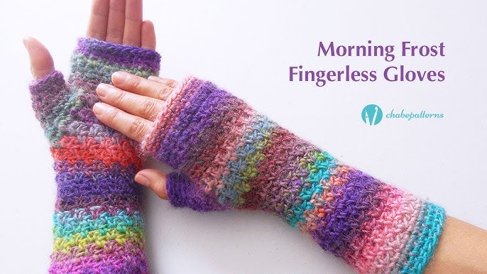 Atelier - fingerless gloves to crochet