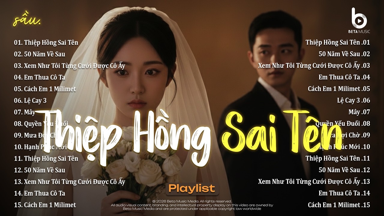 Thiệp Hồng Sai Tên - Mashup Nhạc Trẻ Ballad Việt Hay Nhất - BXH 10 Bài Hát Tình Yêu Nhẹ Nhàng